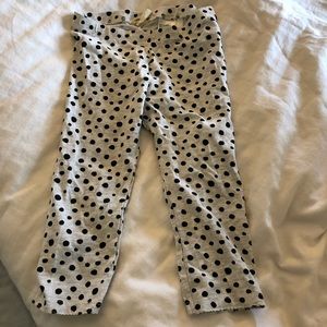 Girls spotted leggings